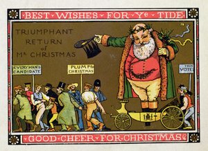 karácsonyi kártya alkotó: Walter Crane